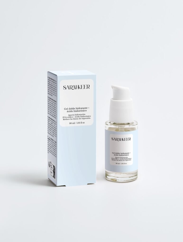 Gel doble hidratante con ácido hialurónico 30 ml