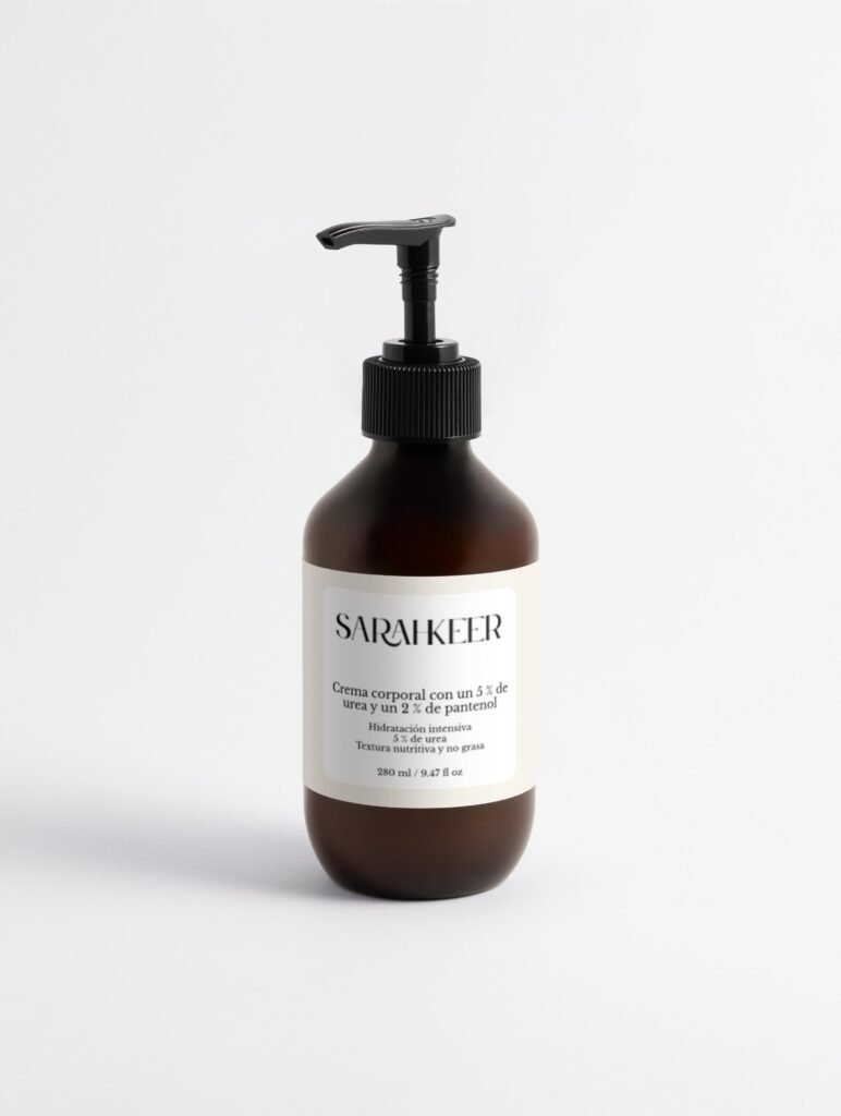Crema corporal con un 5% de Urea y un 2% de Panthenol 280 ml