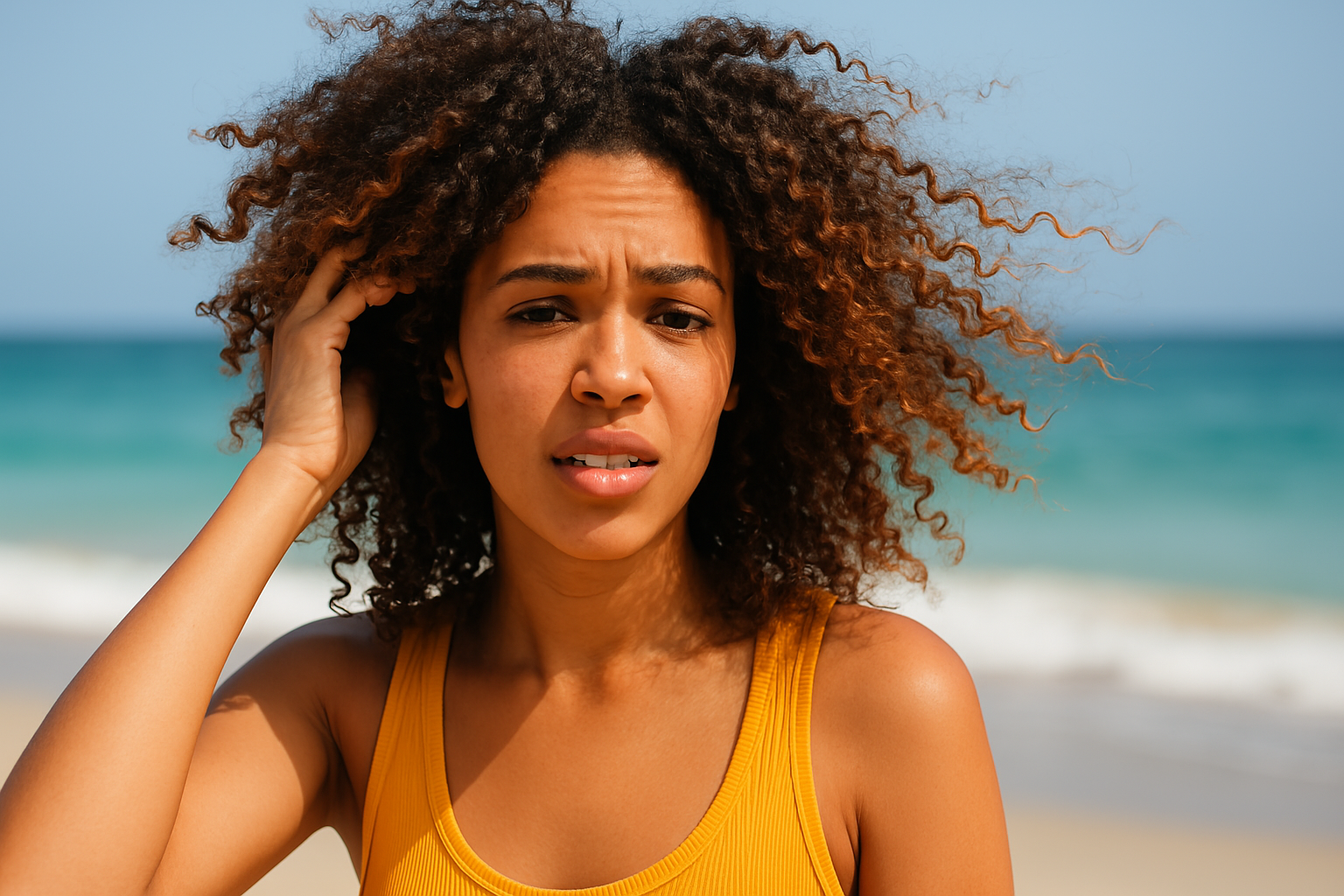 frizz pelo rizado consejos para controlarlo en verano