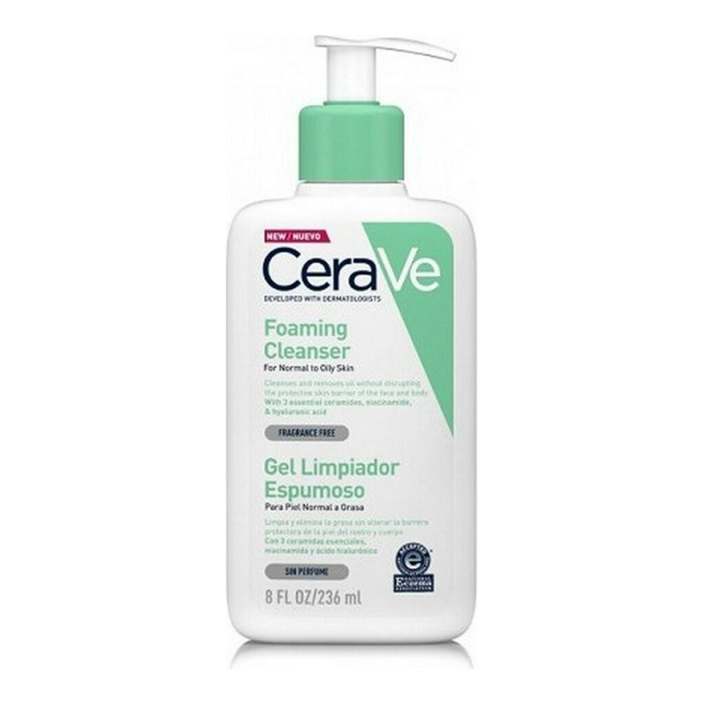Gel Limpiador Espumoso CeraVe Foaming