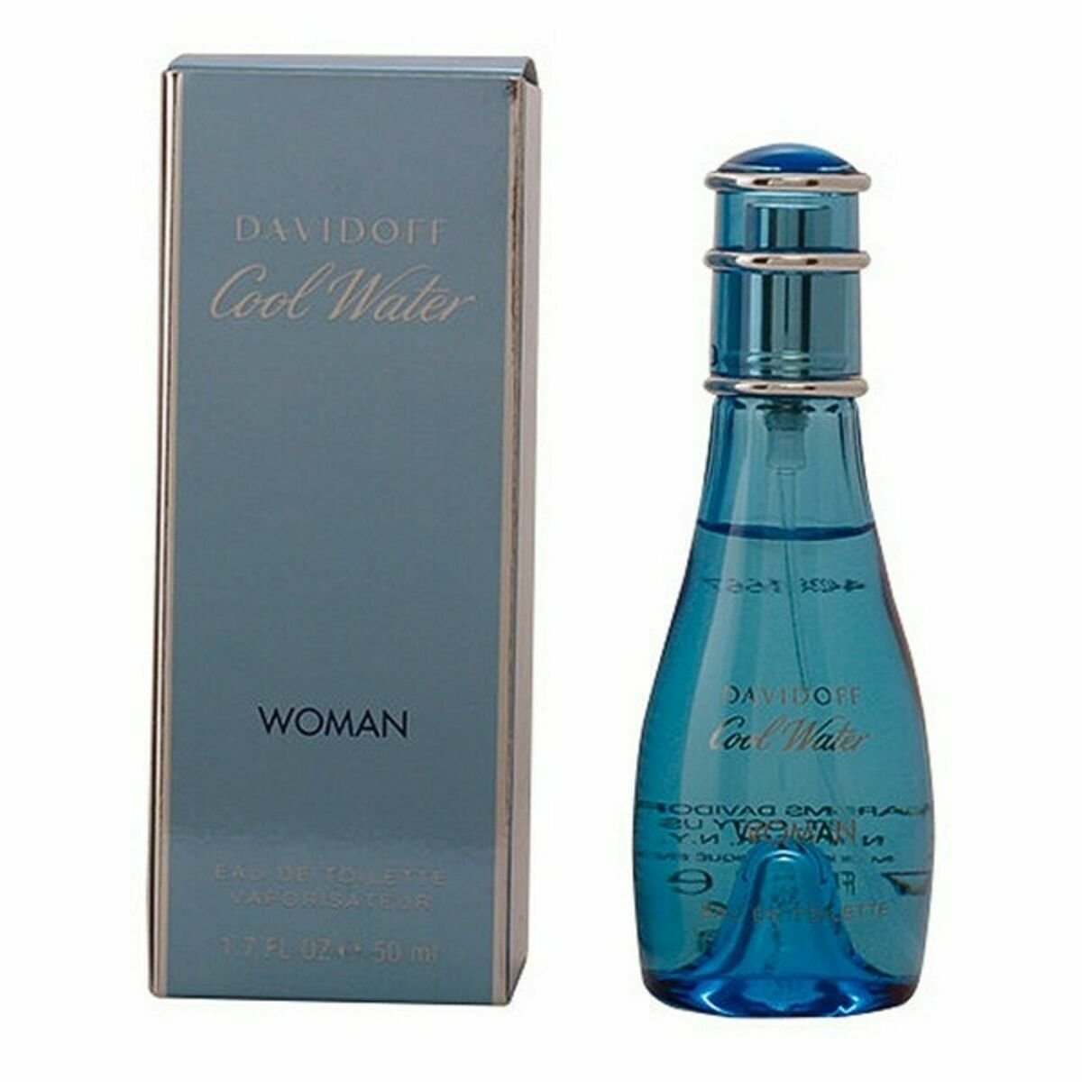 Perfume Mujer Davidoff Cool Water Woman EDT 50 ml (1 unidad) 1 V0600120_0