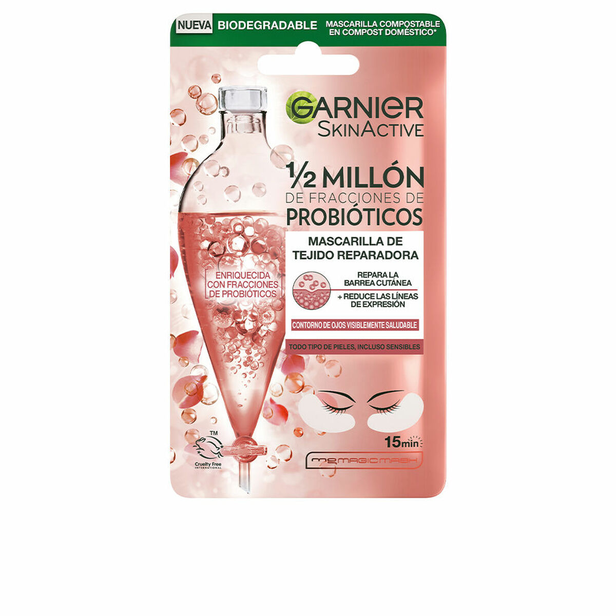 Mascarilla Reparadora Garnier SkinActive Probióticos (2 Unidades) 1 S05102623_0