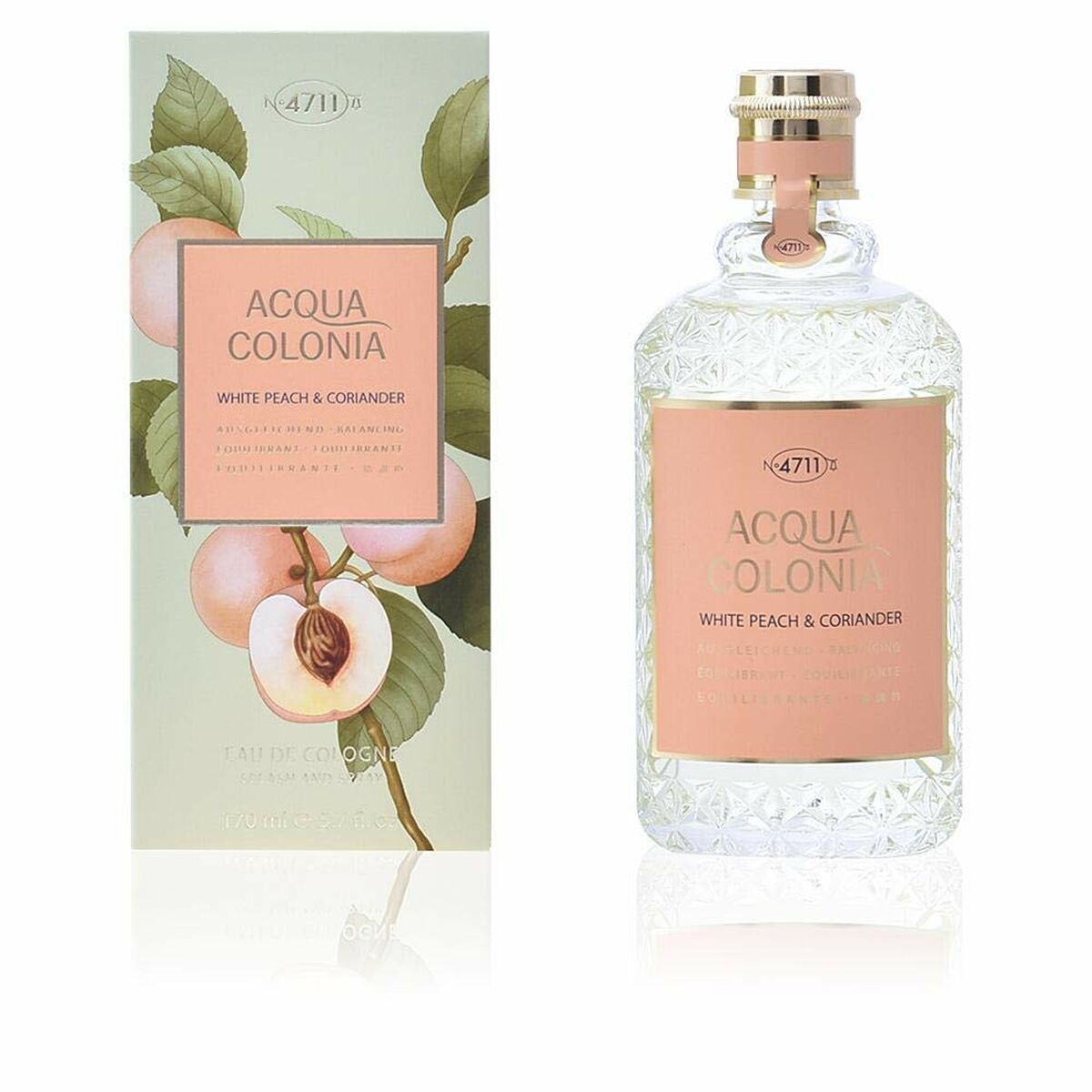 Perfume Unisex 4711 White peach & coriander EDC 1 Perfume Unisex 4711 White peach & coriander EDC