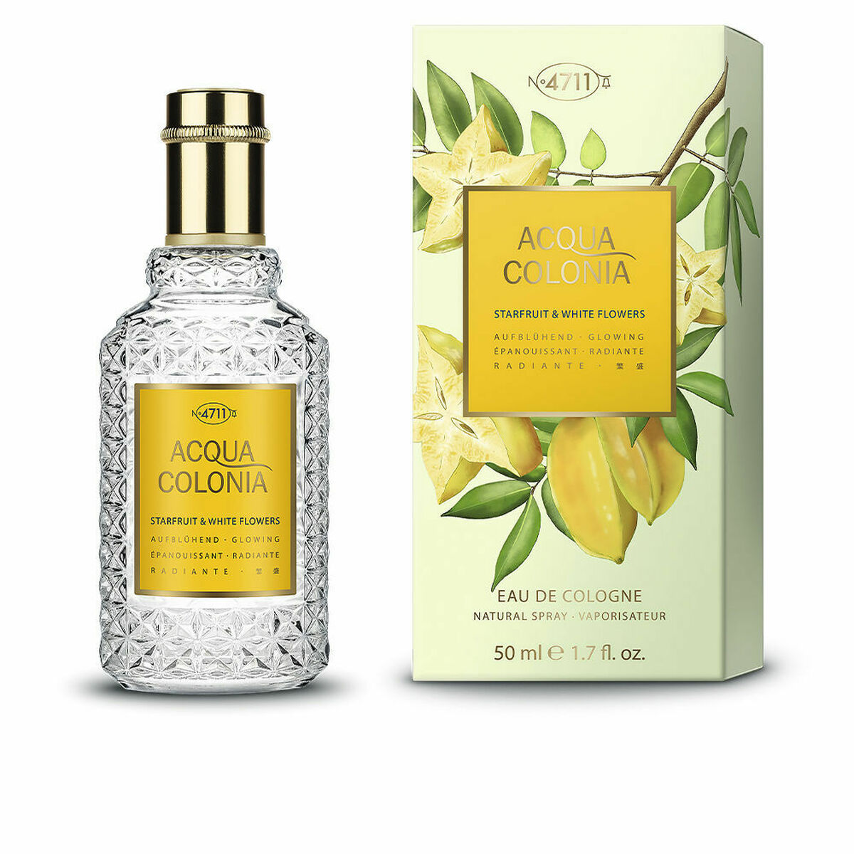 Perfume Unisex 4711 Acqua Colonia EDC 50 ml Carambola Flores blancas 1 S0596961_0
