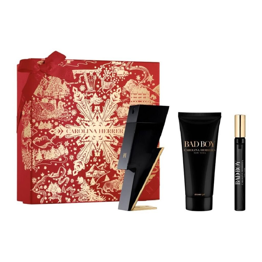 Set de Perfume Hombre Carolina Herrera BAD BOY EDT