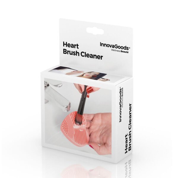 Limpiador de Brochas de Maquillaje Heart InnovaGoods - Imagen 7