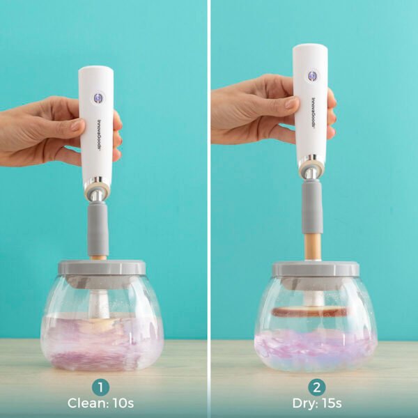 Limpiador y Secador Automático de Brochas de Maquillaje Maklin InnovaGoods - Imagen 4