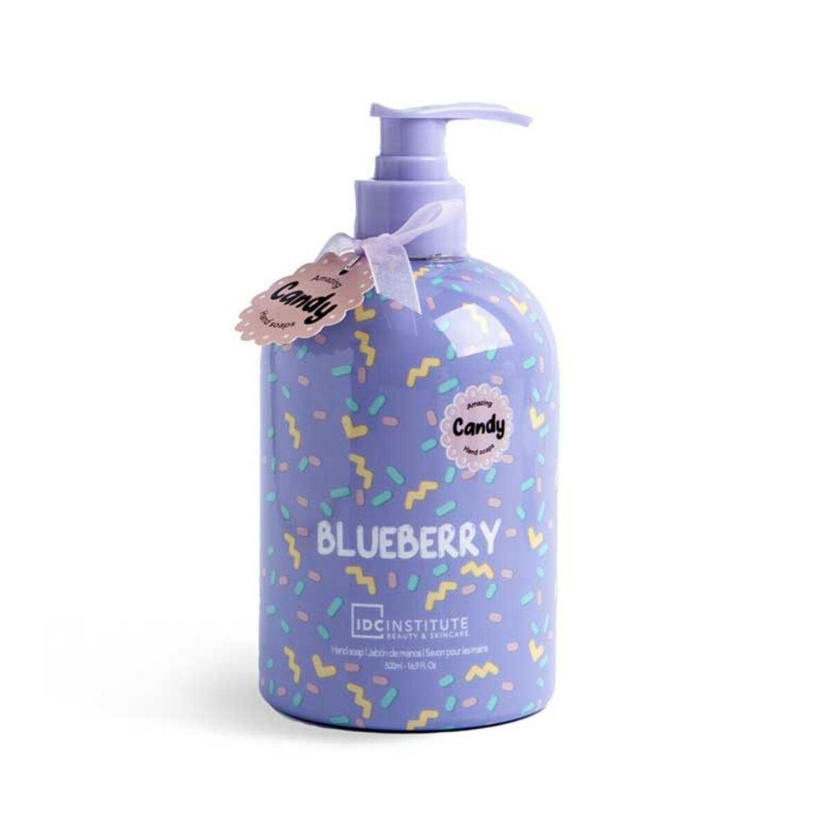 Gel de Manos Desinfectante IDC Institute Candy Blueberry 500 ml Frutos del bosque 1 S05124485_0
