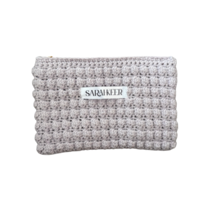 Bubble Bag lila Kulturbeutel von Saarahkeer