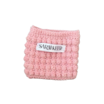 Kosmetiktasche Bubble Mini Bag in Rosa-Hell von Sarahkeer