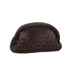 Bolso Flower clutch brown By Sarahkeer