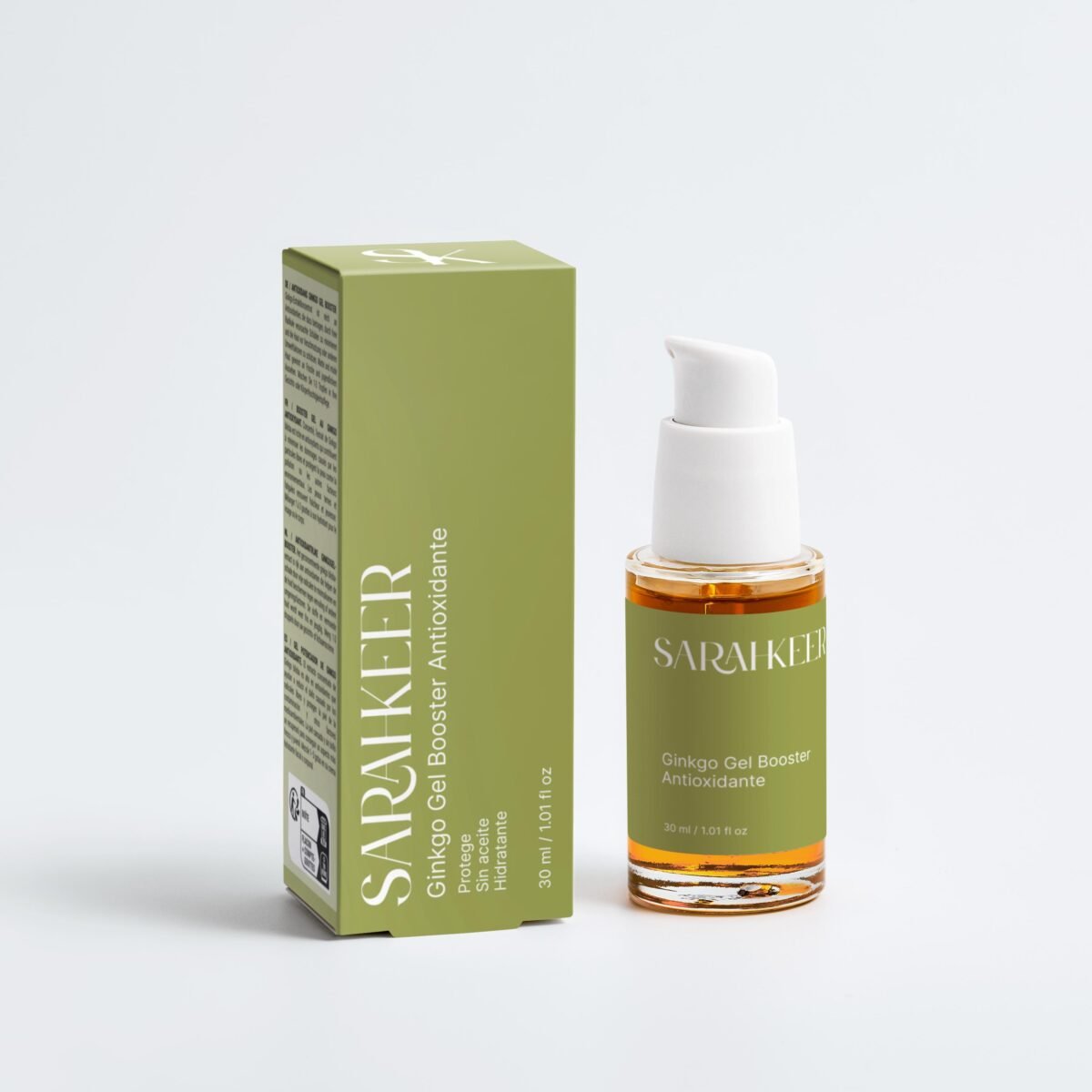 Ginkgo-Antioxidantien-Boosting-Gel