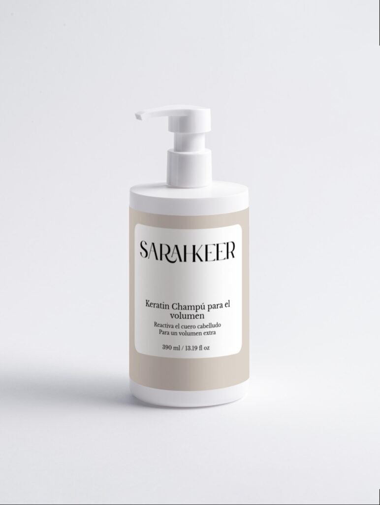 Keratin champú para el volumen 390 ml