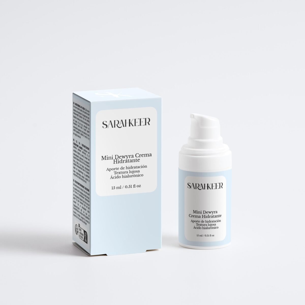 Mini Crema hidratante de día formato viaje 15 ml