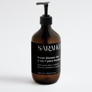 Gel de baño 2 en 1 para cabello y cuerpo para hombres