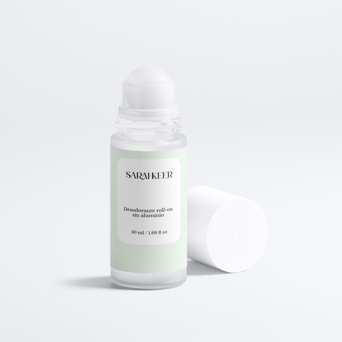 Desodorante roll-on sin aluminio