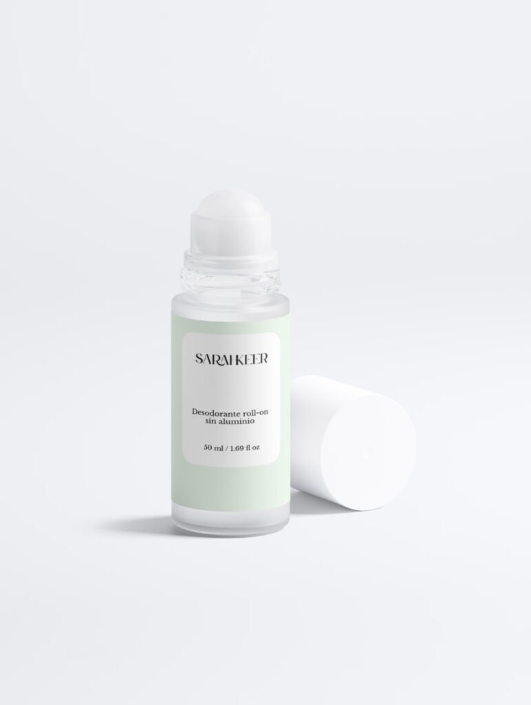 Desodorante roll-on sin aluminio